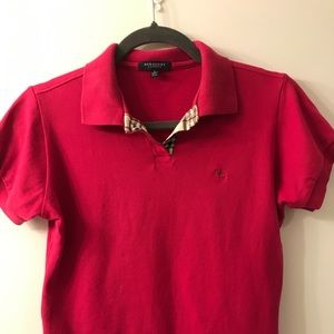Burberry Pink Polo